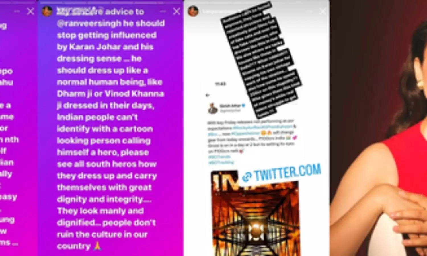 Kangana slams Karan Johar, his film Rocky Aur Rani Kii Prem Kahani 