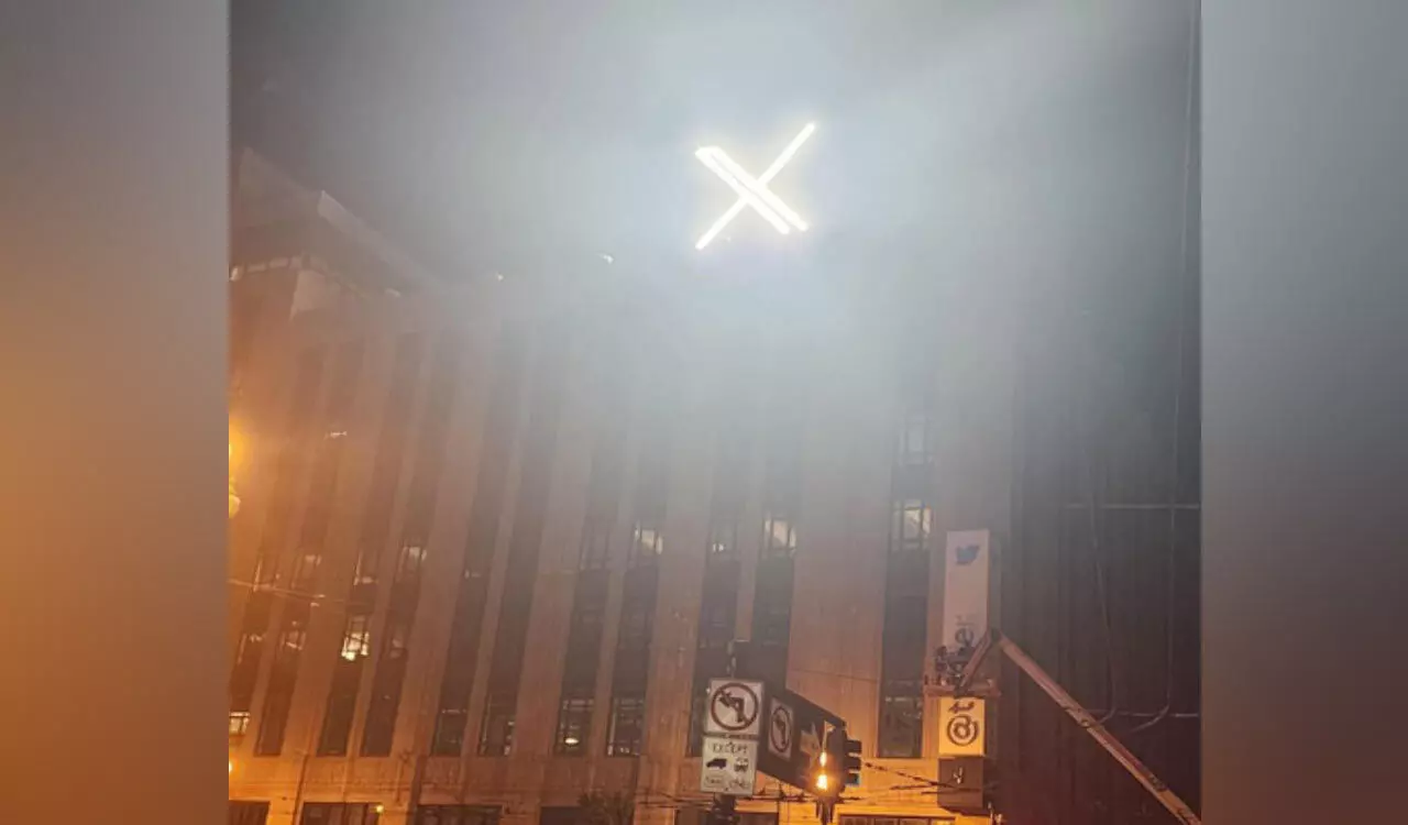 New X logo on ofc building vexes neighbours; Musk says wont leave San Francisco
