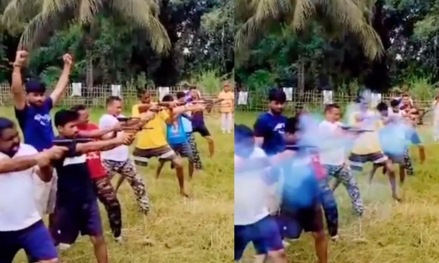 Case against Assam Bajrang Dal for arms training pertains to promoting enmity