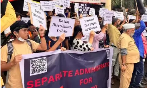 PM not welcome, must be in Manipur: INDIA protest as Modi visits Pune to receive Award