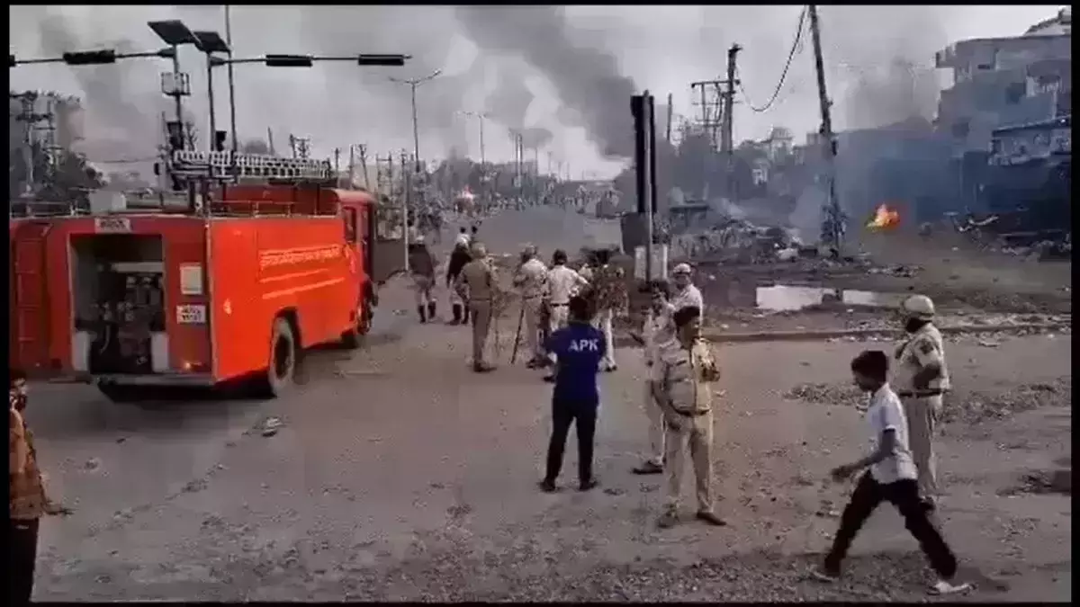 Haryana Judge, daughter had a narrow escape as mob attack them in Nuh