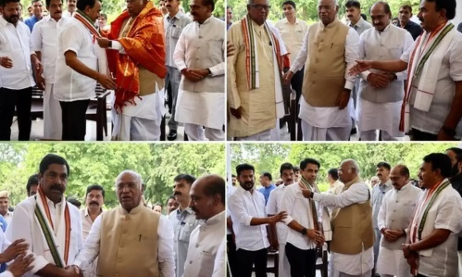 Ex-Telangana Minister, ex-MLA, others join Congress