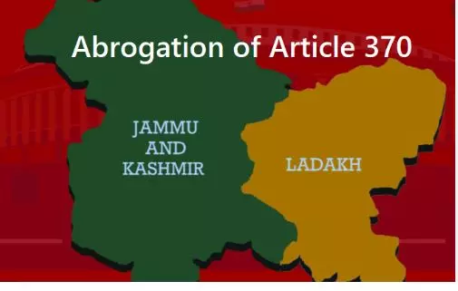 Abrogation of Article 370: SC questions validity of provision for J&K Abrogation of Article 370: SC questions validity of provision for J&K