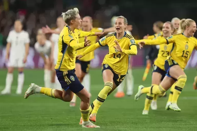 Fraction of a centimeter: Team USA crashes out of World Cup as Sweden wins on penalties