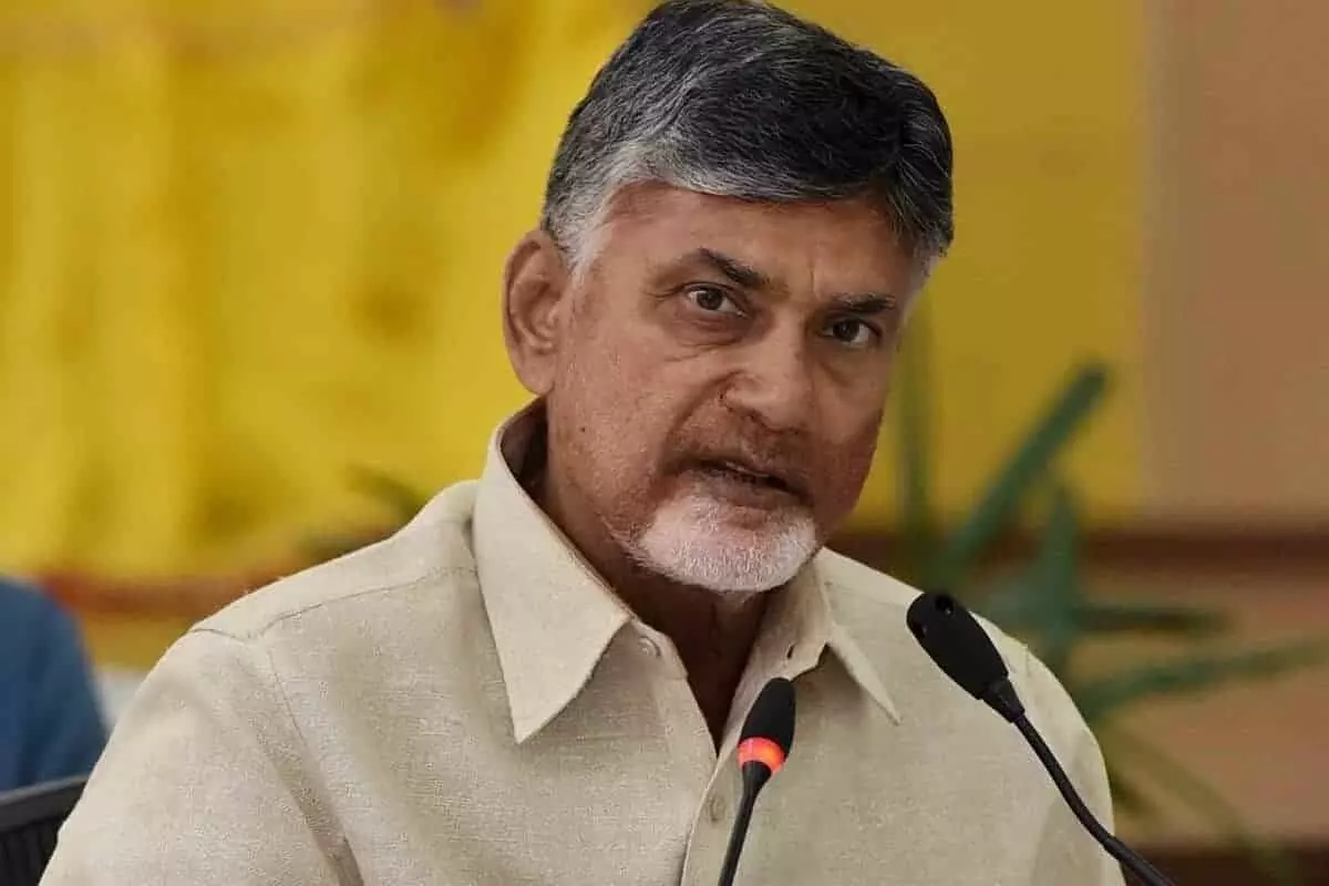 TDP chief Chandrababu Naidu, 20 others booked for attempt to murder, rioting