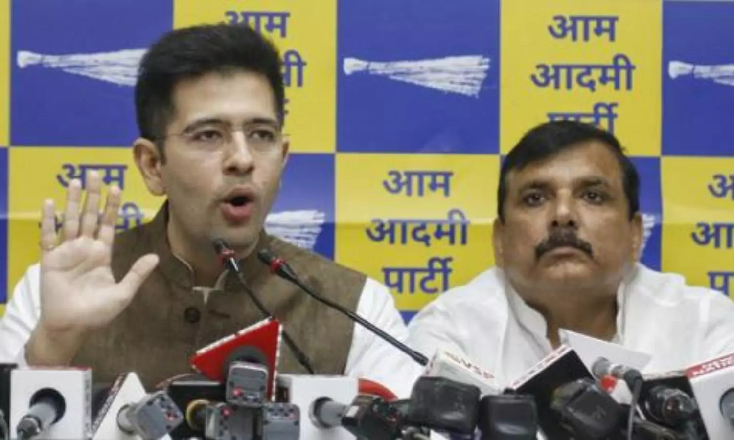 BJP wants to end Raghav Chadhas RS membership: AAP
