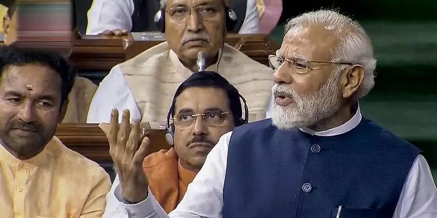 Amid Opposition walkout, no-trust motion against Modi government defeated