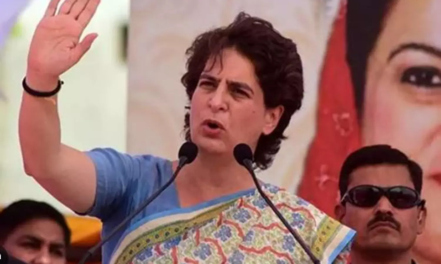 BJP threatens action against Priyanka Gandhi over 50% commission accusation against MP Govt