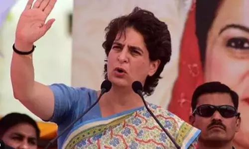 BJP threatens action against Priyanka Gandhi over 50% commission accusation against MP Govt