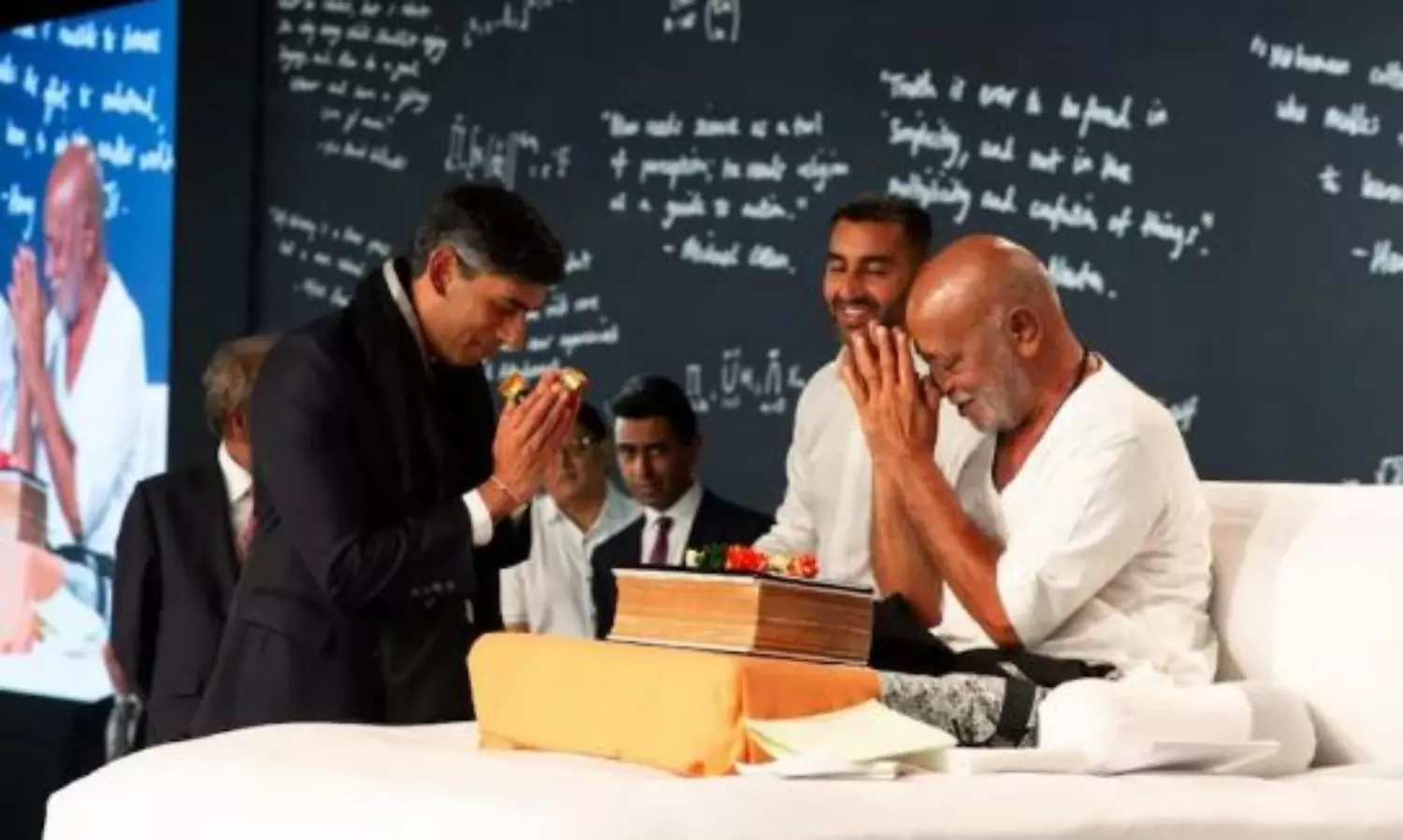 Rishi Sunak makes salutations to Jai Siya Ram, says ‘here as a Hindu not as PM’ at Ram Katha