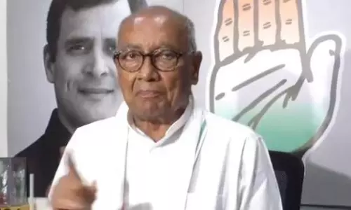 Leave MP exit polls, Congress will rule, says Digvijaya Singh
