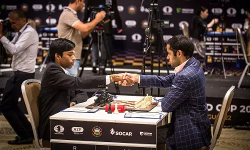 WC Chess: Praggnanandhaa enters last 4; defeats Erigaisi in sudden death tie-break