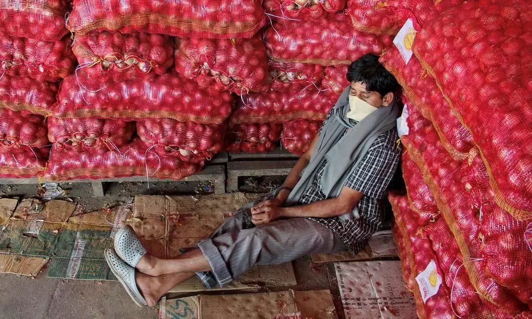 BJP Govt in limbo as ally joins farmers protest against 40% onion export duty