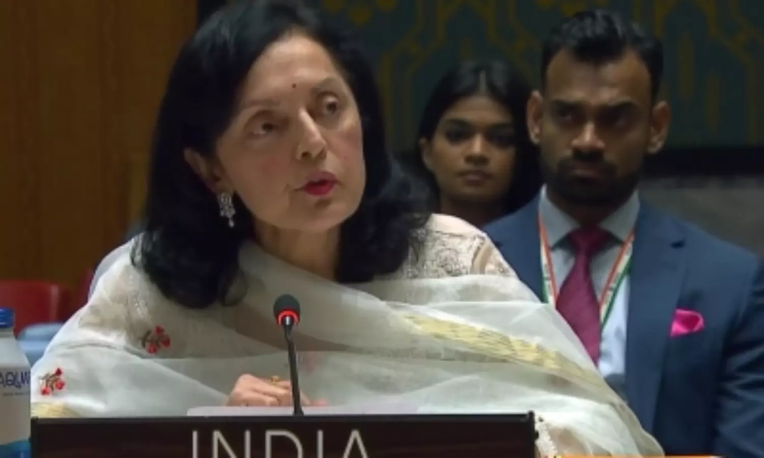 Indias UN envoy says India sets sights on limitless possibilities for humanity by aiming for moon
