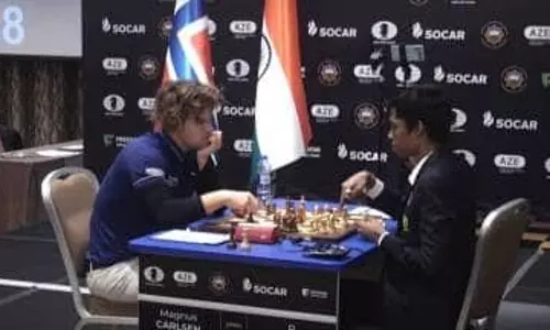 Second game between Praggnanandhaa, Carlsen ends in draw in World Cup final
