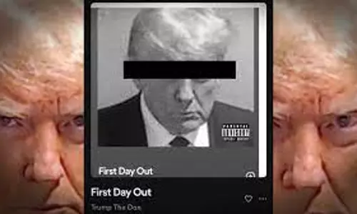 AI-generated rap track mocking Trumps latest arrest zooms up iTunes chart