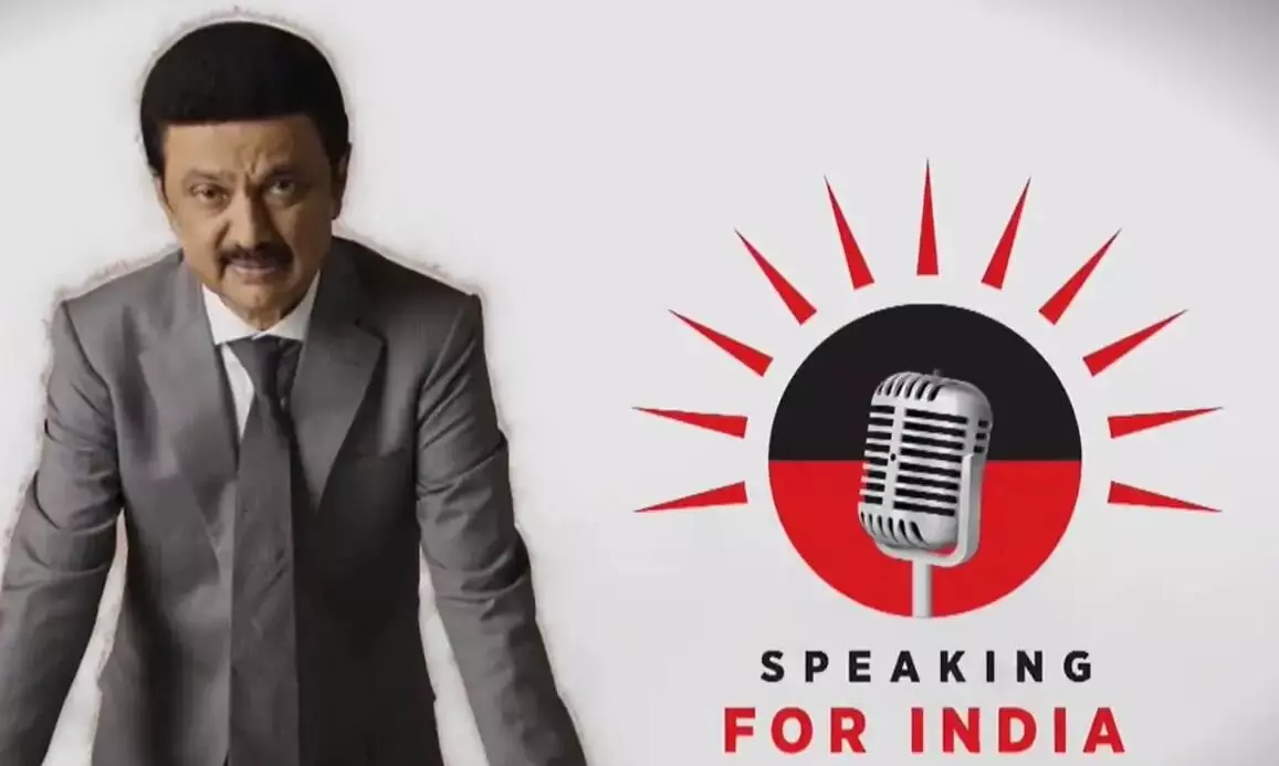 Stalin launches podcast to talk about breakdown of country by BJP govt