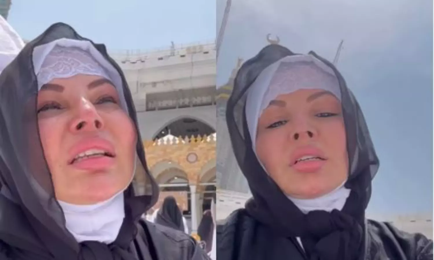 In video, Rakhi Sawant prays for Salman Khan in Makkah, urges him to do Umrah