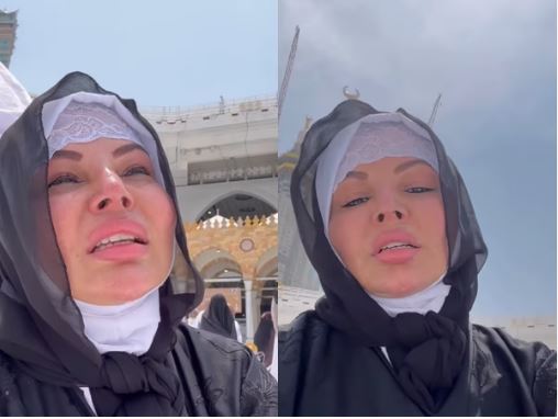 In video, Rakhi Sawant prays for Salman Khan in Makkah, urges him to do Umrah