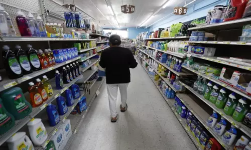 US retailers lock products to curb shoplifting, organised crime