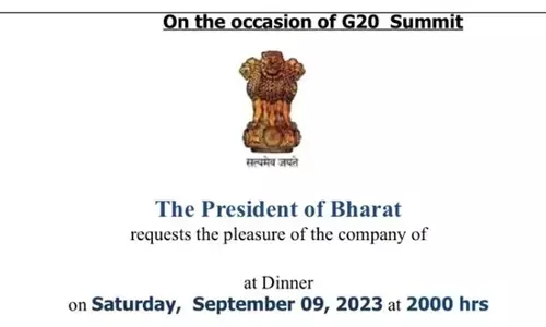 Prez of Bharat vs Prez of India: G20 dinner invite sparks row