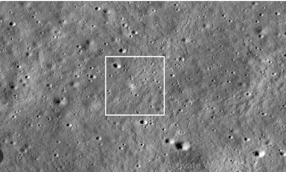NASA unveils Birds Eye View of Chandrayaan-3 landing Site on the Moons surface