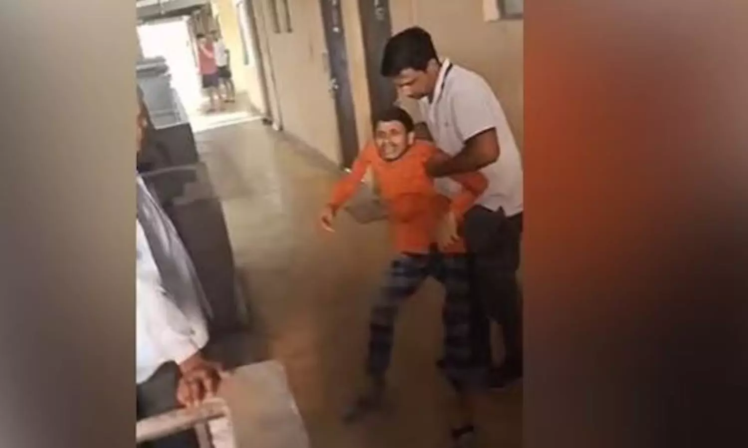 ABVP activists allegedly assault physically handicapped Muslim PhD scholar at JNU