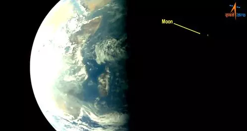 Aditya-L1 spacecraft takes selfie, snaps of earth, moon: ISRO