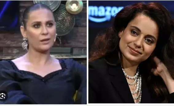 Pakistani actor Nausheen Shah calls Kangana extremist, expressing wish to slap her