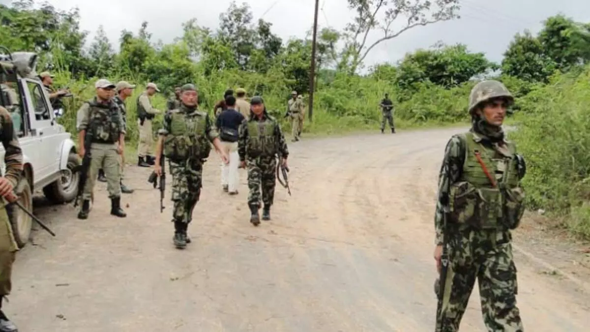 Fresh gunfight erupts between security forces, armed men in Manipur