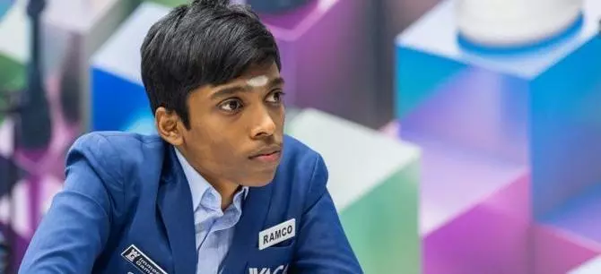 Bogdan-Daniel holds Praggnanandhaa to a draw