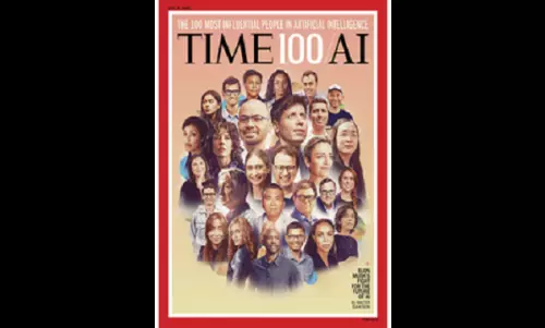 Time magazine’s first ever top 100 AI list honours Indian talent