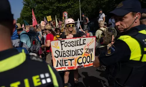 climate protest