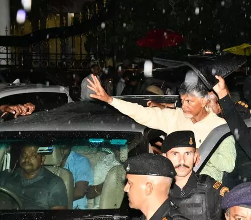 Former Andhra CM Chandrababu Naidu in jail following court order