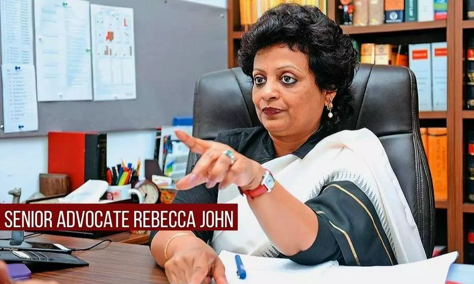 Advocate Rebecca John raises concern over UAPA Act that puts accused in jail with little or no evidence