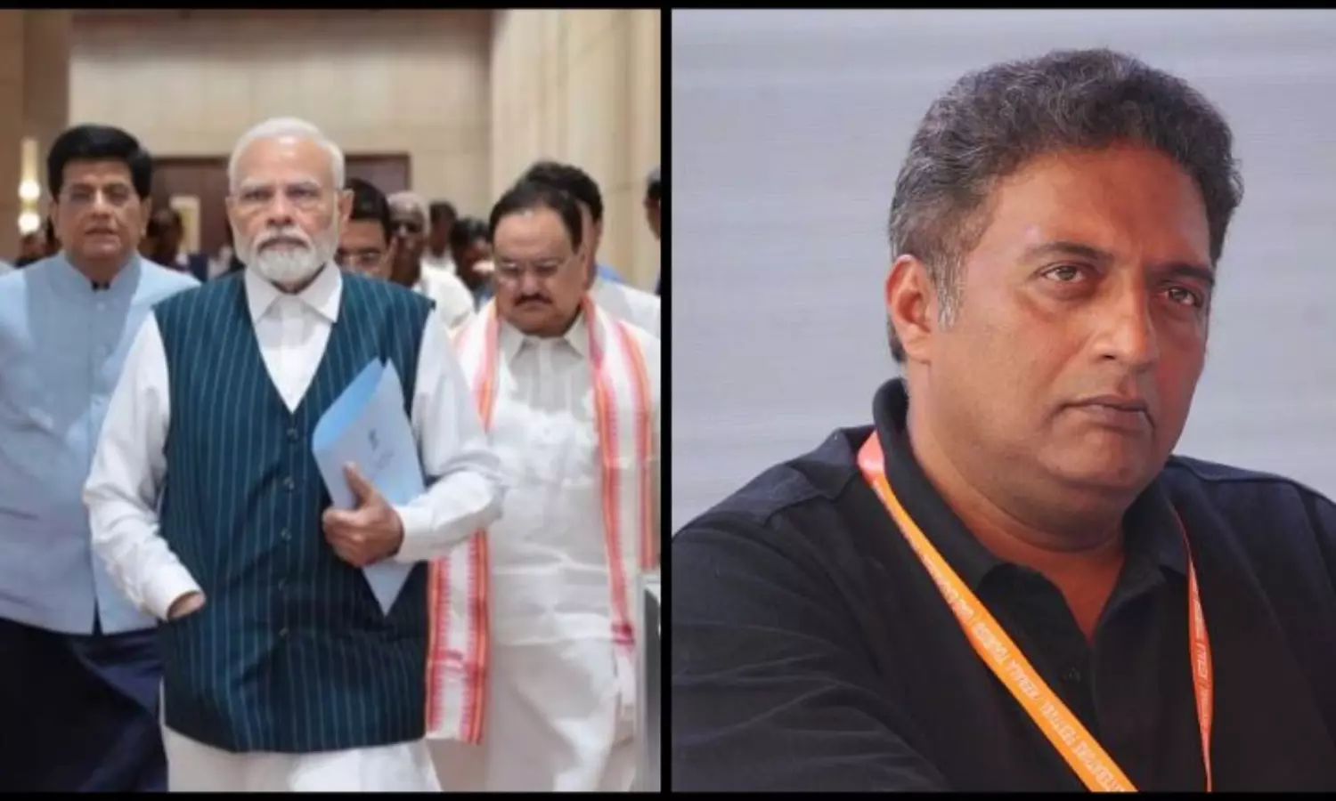 Prakash Raj’s quiz on PM Modis image: What is Empty – folder, pocket, or brain’