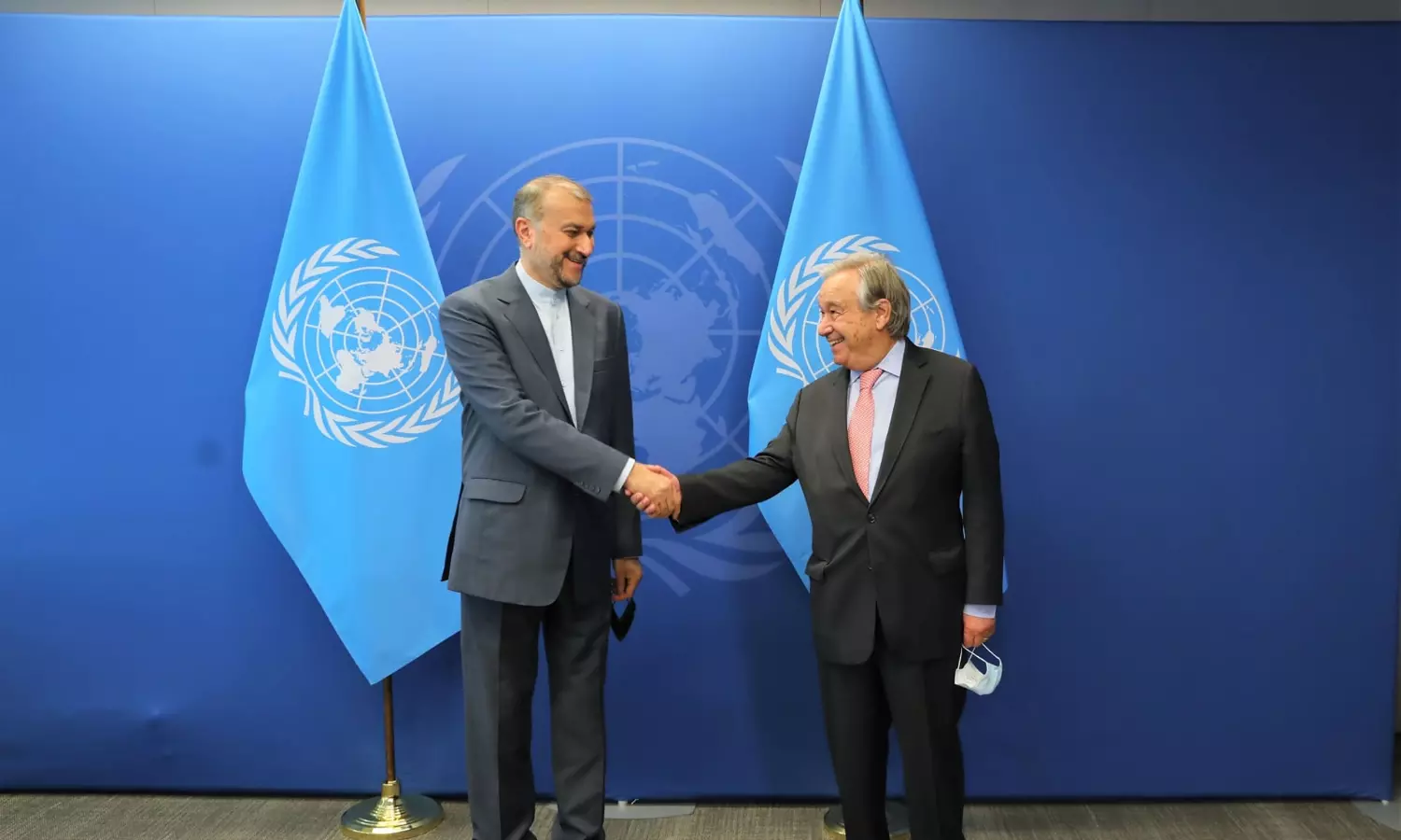 Iranian FM meets UN chief, says Iran serious about JCPOA return if other parties ready