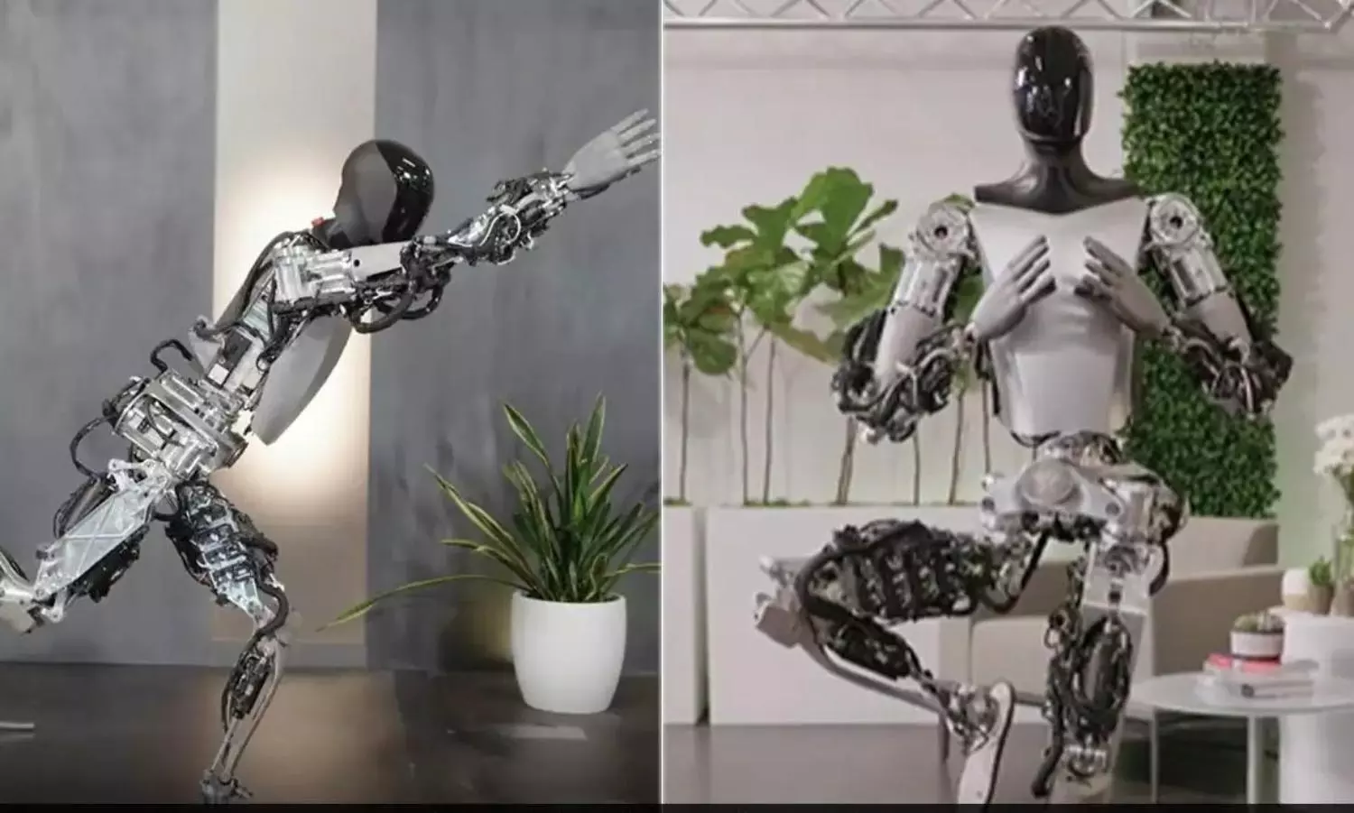 Musk’s Tesla humanoid robot does yoga, greets with Namaste
