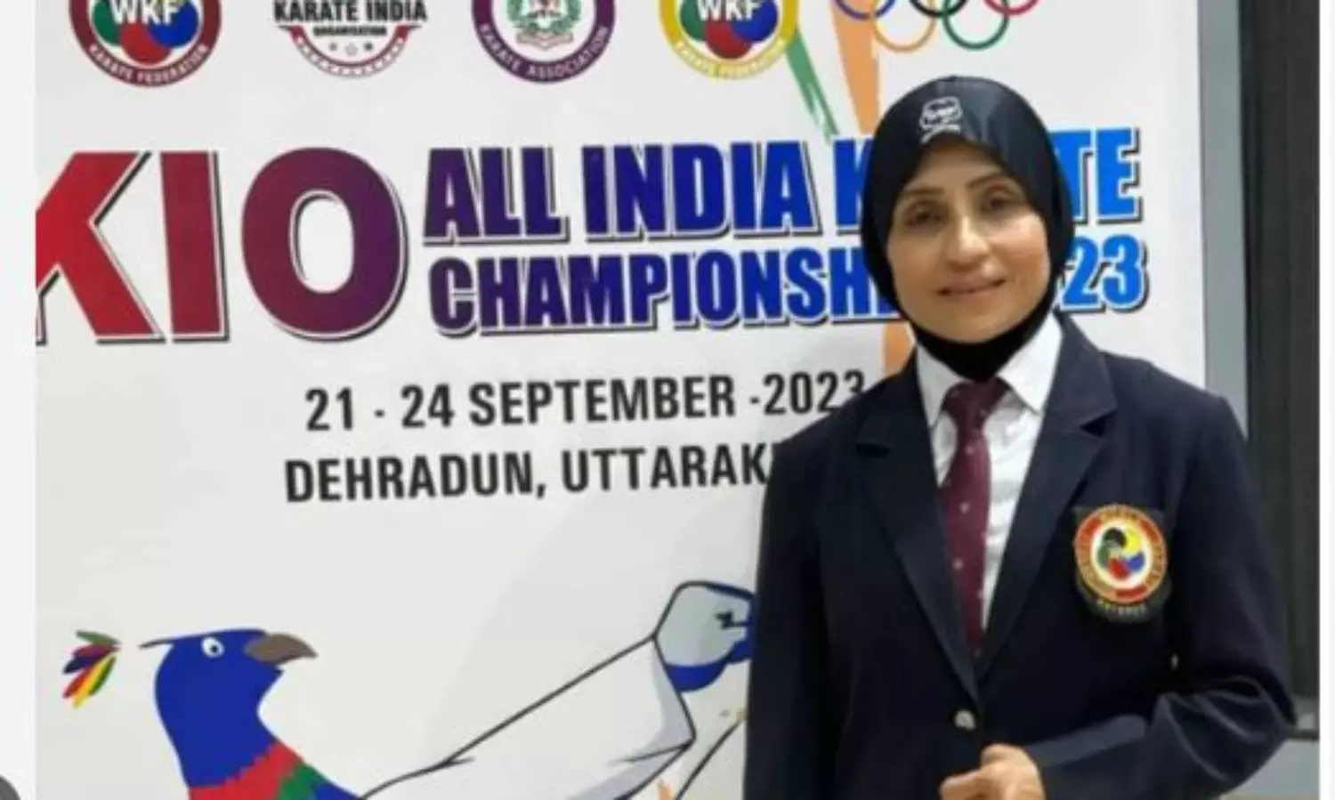 Hijab-clad Karate maestro Shaheen Akhtar becomes first female officiating referee at Hangzhou Asian Games