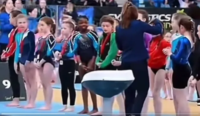 Black girl ignored at medal ceremony, Gymnastics Ireland apologises after uproar Black girl ignored at medal ceremony, Gymnastics Ireland apologises after uproar