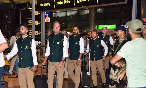 ODI World Cup: Pakistan cricket team arrives in India after seven years