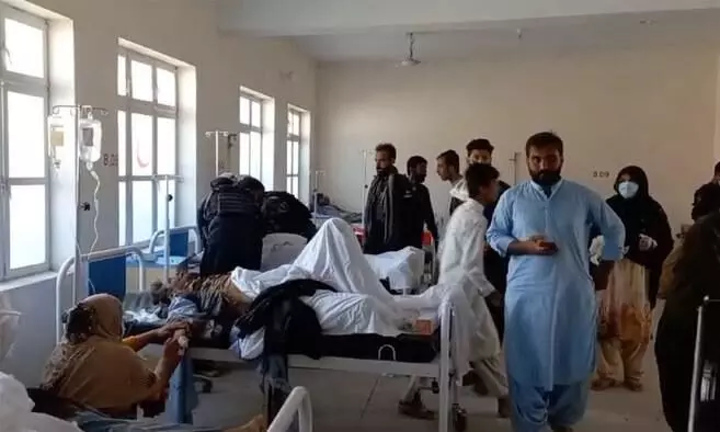 Suicide bomb attack kills 52, leaves over 50 injured near a mosque in Balochistan