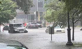 New York hit with heavy rain and flash flood, declares state of emergency