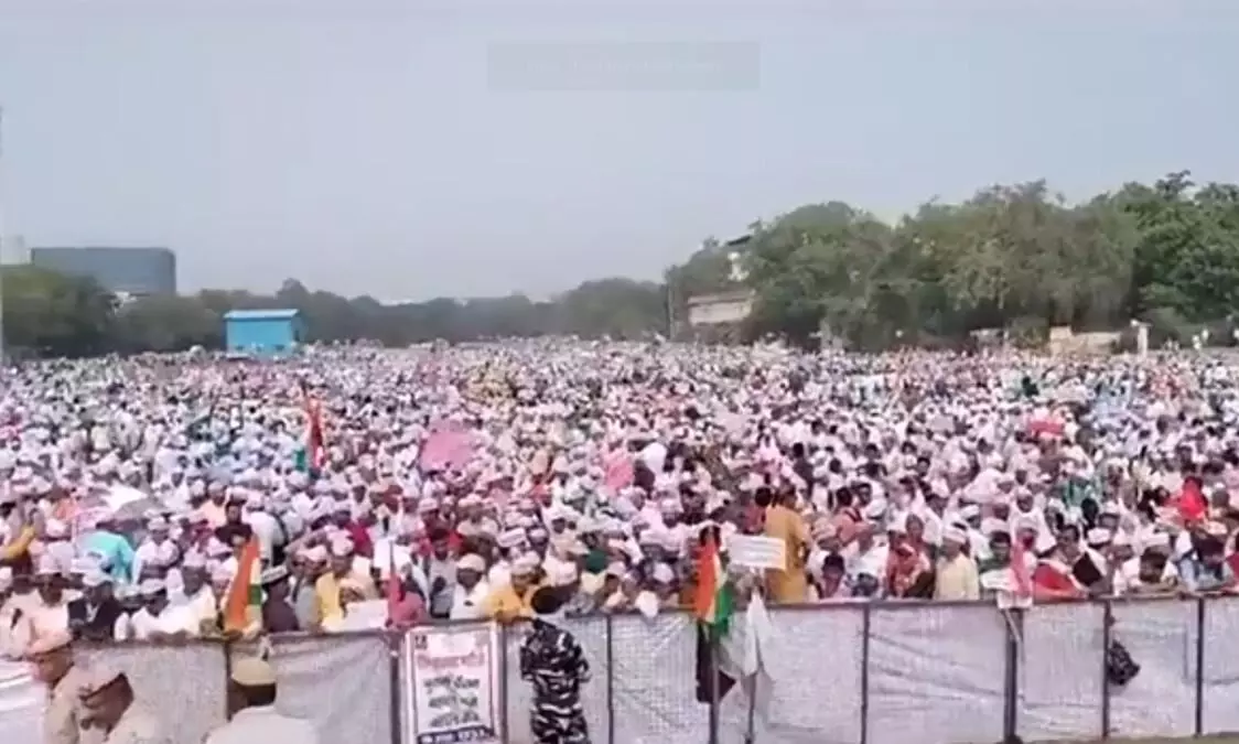 Govt employees protest in Delhi; seek restoration of old pension scheme