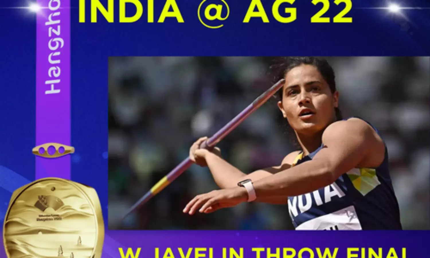 Annu Rani bags coveted gold in javelin at Asian Games