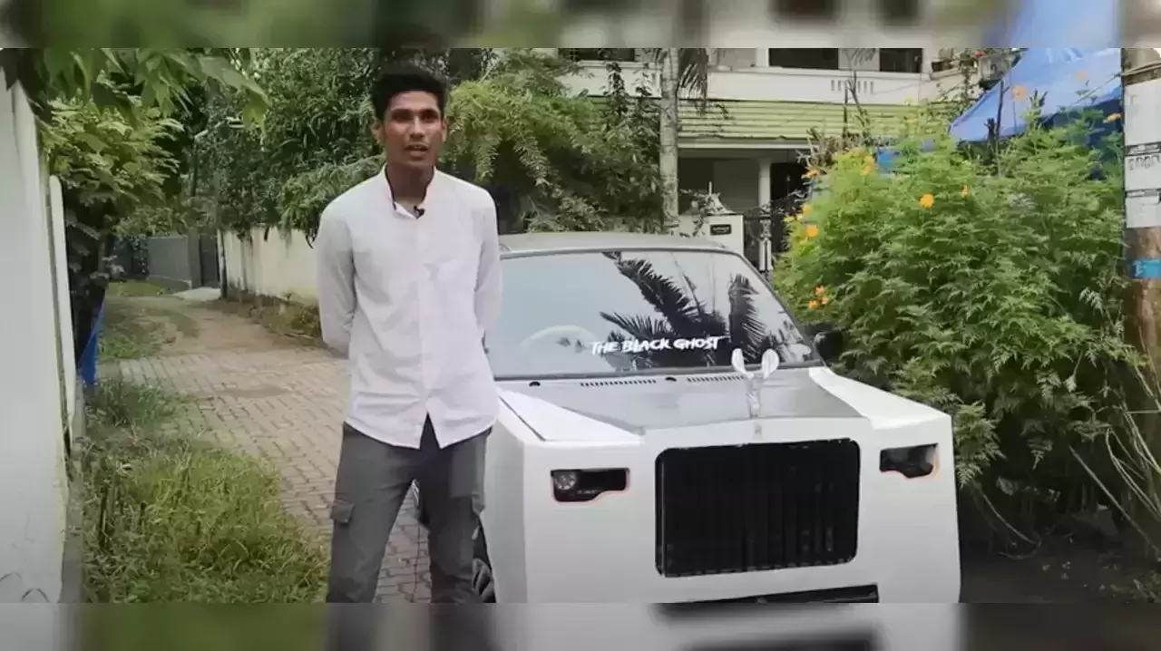 Kerala teen transforms Maruti 800 into Rolls Royce at ₹ 45,000