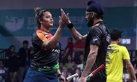 Dipika Pallikal and Harinder Singh