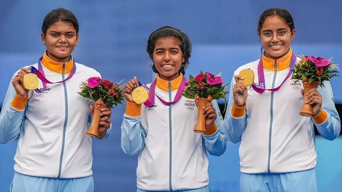 Asian Games: Indian compound archery women’s team clinches gold