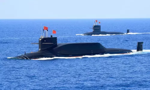 Chinese nuclear submarine suffers failure in Yellow sea, 55 die