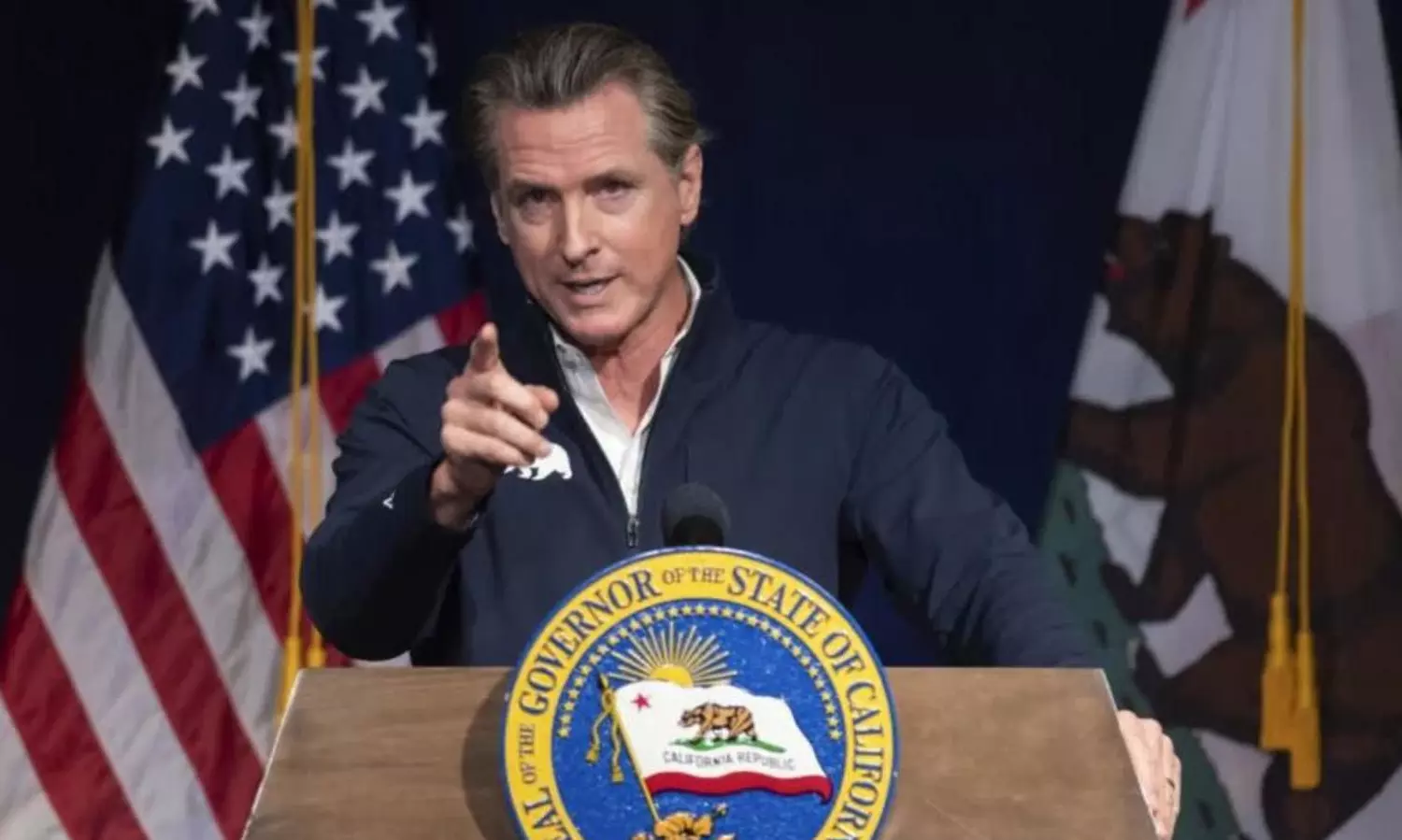 California Governor Gavin Newsom